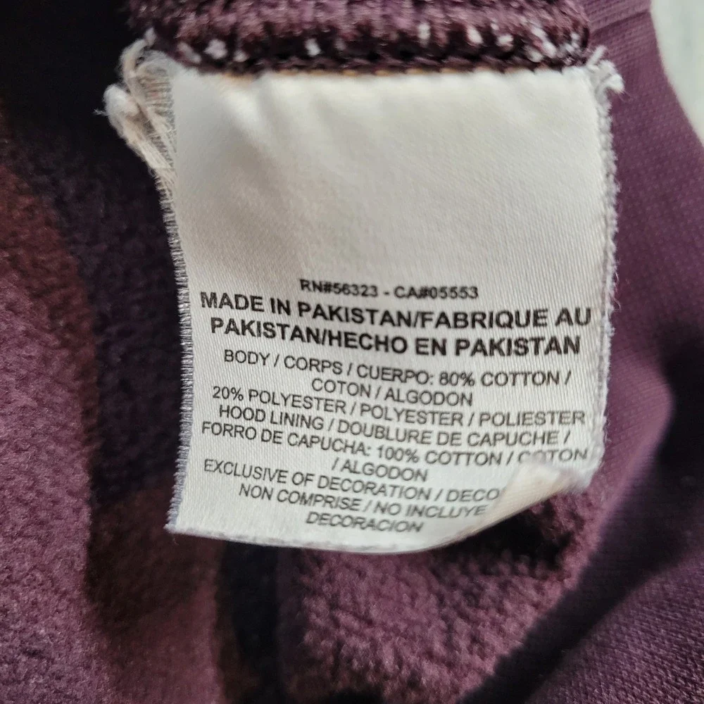 Nike Sportswear Club Fleece Hoodie Burgundy Maroon Pullover 804346-652 Mens‎ XXL